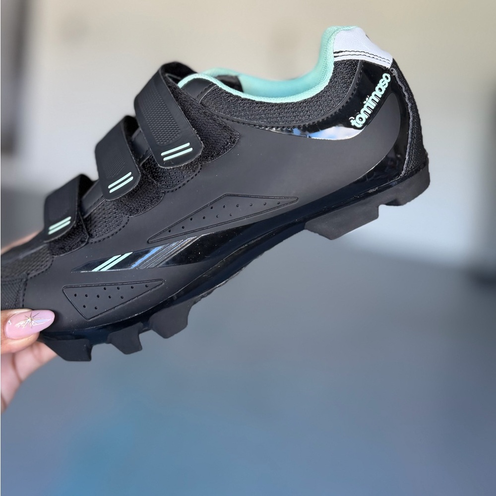 W. Terra 100 + SPD Cycling Shoes - Black and Teal